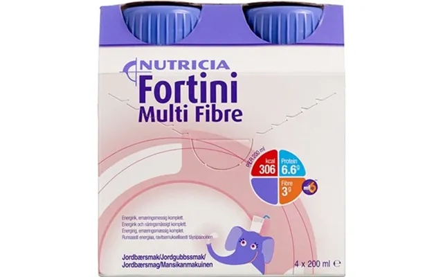 Fortini multi fibers strawberries 200 ml product image