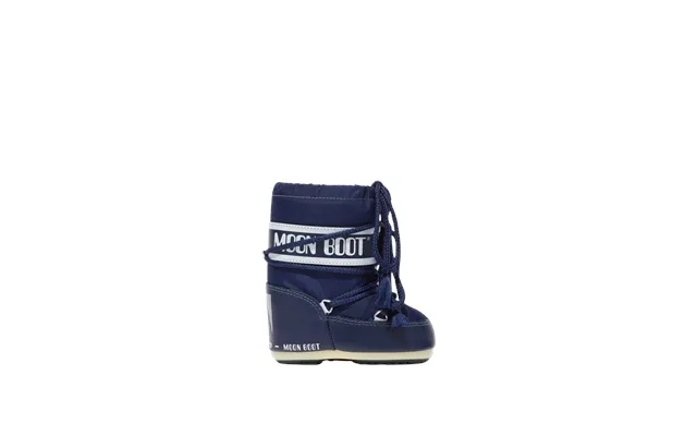Moon boot - icon mini nylon children boots, blue product image
