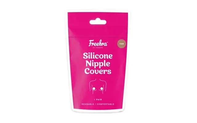 Freebra silicone nipple covers tan one size product image