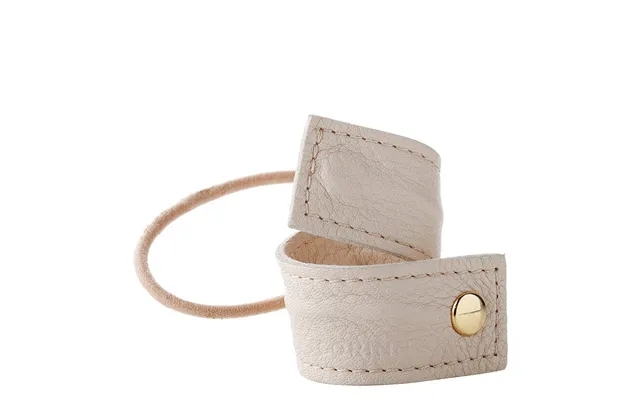 Corinne leather band short bendable cream product image