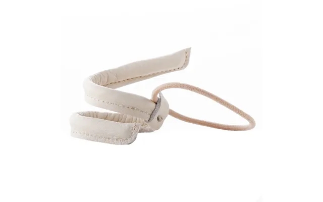 Corinne leather band short narrow bendable cream product image