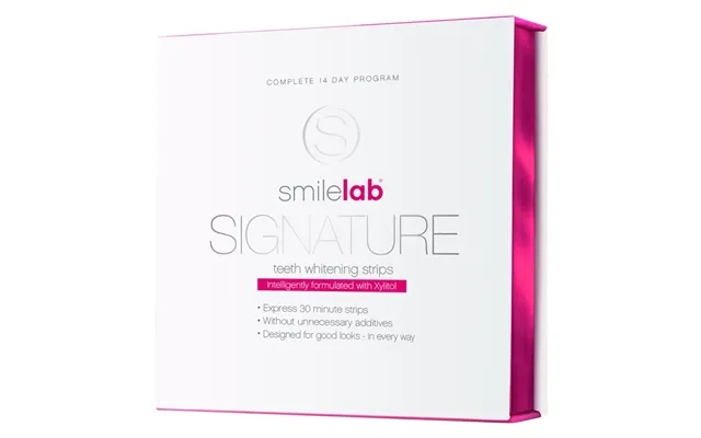 Smilelab signature teeth whitening strips 14pcs product image