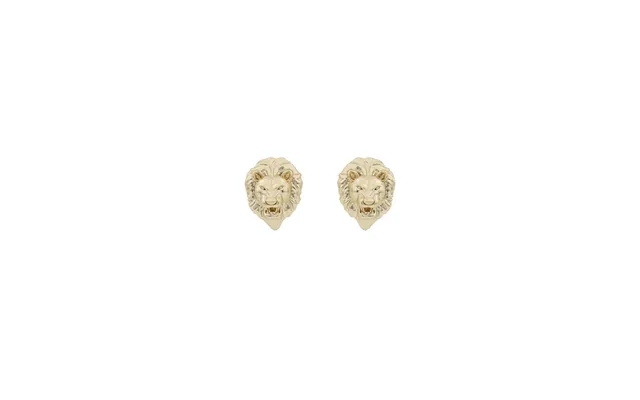 Twist of sweden oz lion earrings plain gold 10 mm product image