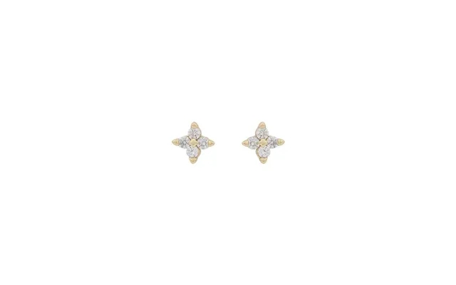 Twist of sweden wishlist small earrings gold clear 5 mm product image