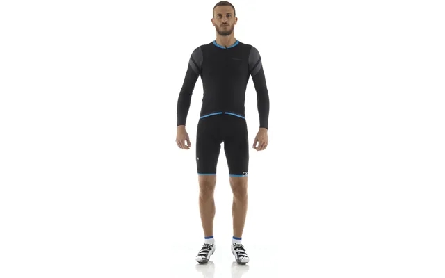 Giordana long-sleeved jersey exo system - black blue product image