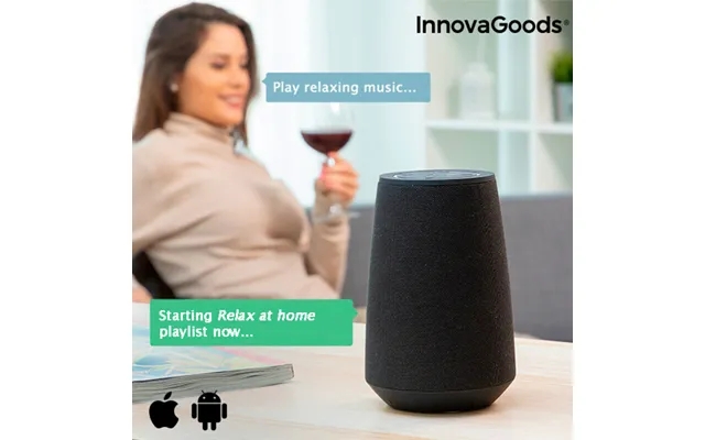 Innovagoods vass bluetooth intelligent voice assistant speaker product image