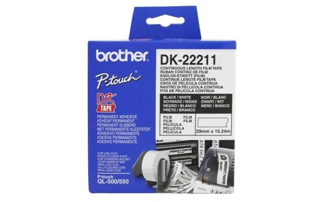 Brother label brother current 29mmx15,24m white 4977766628204 equals n a product image