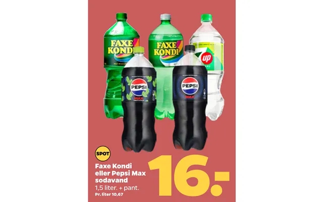 Fax physical or pepsi max soda product image