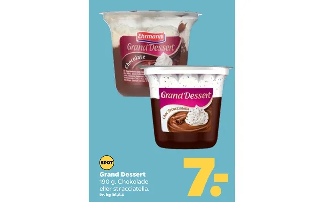 Grand dessert product image