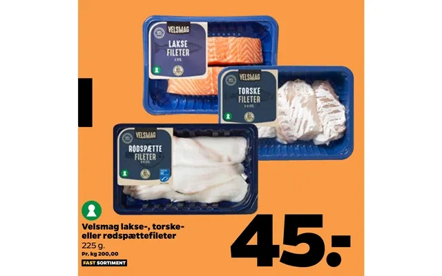 Palatability salmon-, torskeeller plaice product image