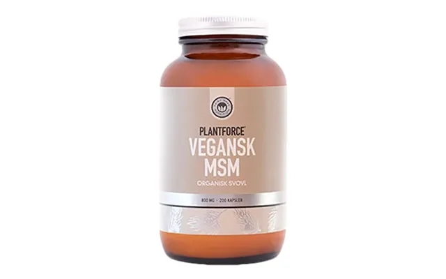 Msm 800 mg vegansk - 200 capsules product image