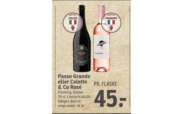 Passo grande or colette & co rose product image